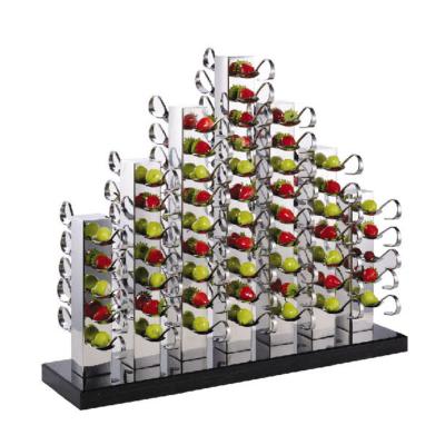 China Eco - Friendly Materials Spoons Shape Catering Multilayer Buffet Display Stand s / s Fruit Display Stand for sale