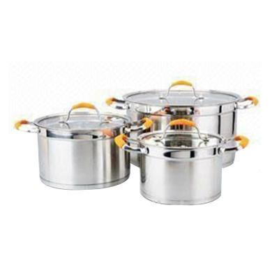 China 12pcs modern modern stainless steel cookware for sale