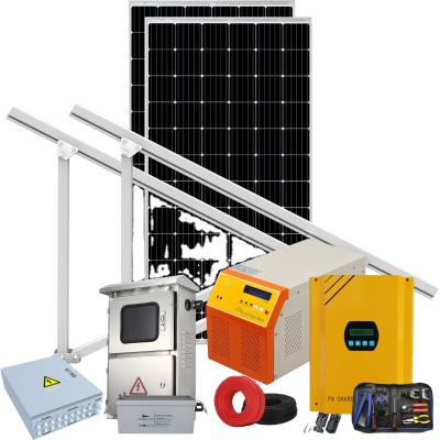 China 2KW 3000 Watt 3000W Commercial Home Lighting Off Grid Solar Panel Kit Solar System for sale