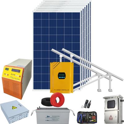 China Commercial 500W 1500W 5Kva Prices Throughout Pakistan Portable Off Grid Easy To Install Generator Solar Power Energy Systems for sale