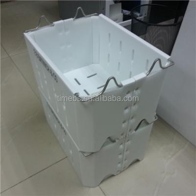 China Recyclable Stackable PP Corflute Cherry Box for sale