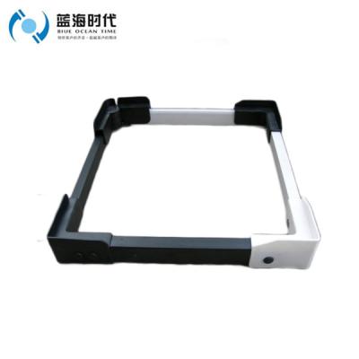 China Bendable corner black/white plastic corners edges for pp corrugated box, danpla box accessories for sale