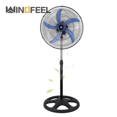 China 2021 Modern AC 110V Hot Luxury High Wind Floor Industrial Electric Home 18 Inch Large Plastic Standing Fan for sale