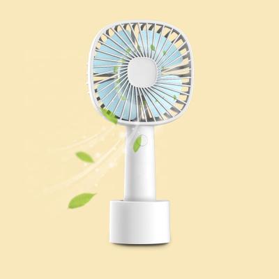 China Portable Electric Hand Small Mini Fans For Personal Travel DC 5V USB Rechargeable Charging Battery Cooling Handy Outdoor Air Fan for sale