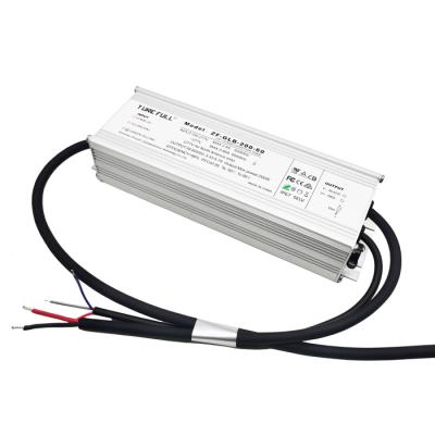 China High Power 200W Waterproof Constant Current Led Power Supply For Led Grow Lighting With 0-10V Dimming ZF-HLB-200-60 for sale