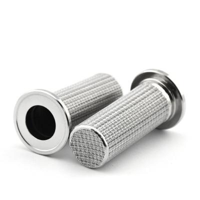 China Building material shops 304 stainless steel wire mesh multilayer sintered porous powder metal porous filter element for sale