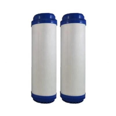 China Osmio Hotels 2.5 x 10 inch Double Activated Carbon Granular Filter Pack en venta