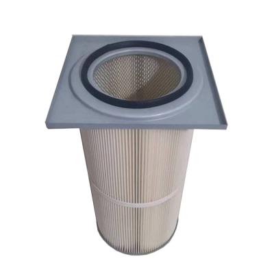 China Factory Customized Square Flange Cover Power Collection 323x845mm Industrial Dust Collection Air Filter Cartridge à venda