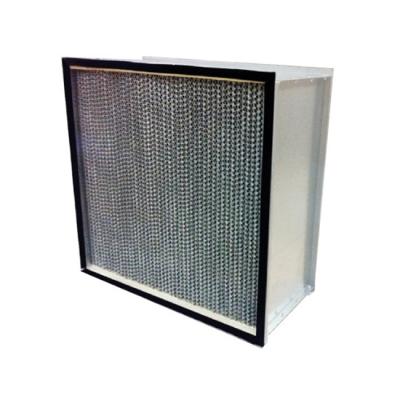 China Factory One Way Flow Aluminum Compact HEPA Filter For Laminar Flow WGB610.610-93H14 à venda