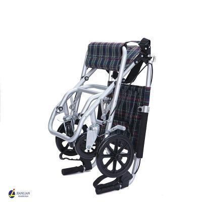 China Lightweight health care supplies aircraft medical folding product lightweight transport wheelchair for sale