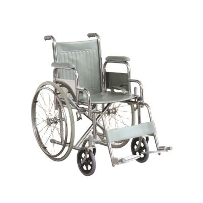 China Economic Detachable Armrest JL983 100kg Manual Wheelchair for sale