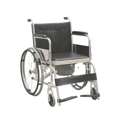 China JL Commode Aluminum Wheelchair 609L 100kg for sale