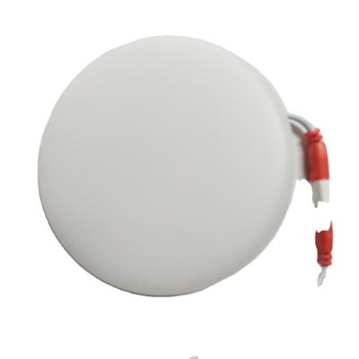 China Modern super bright 18W ultra thin frameless recessed hole adjustable height round led ceiling panel light for sale