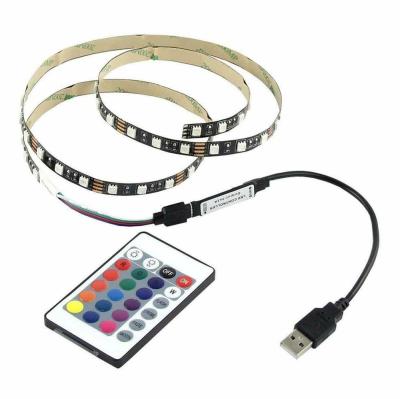 China Residential Color Changing USB TV PC Back Mood Lighting, 5V Remote Control USB Led Backlight Strip For TV for sale