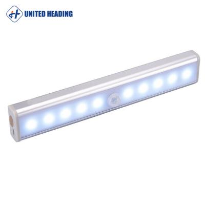 China Ressessed in Cabinet Rechargeable Light Cabinet Motion Sensor Wireless Motion Sensor Led Wardrobe Lamp for sale