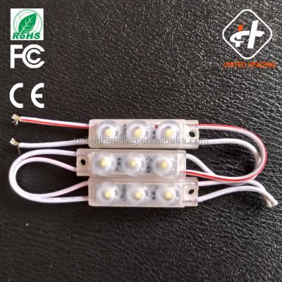 China AlGaInP High Lumens 12V Waterproof IP67 Lens Led Module for sale