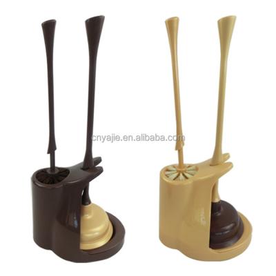 China High Quality Cherry Shape Toilet Brush Set Household Plastic Cleaning Tools for sale