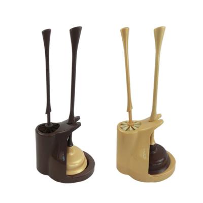 China Amazon Market High Quality Custom Wholesale Toilet Brush Set Luxury Plumper Sustainable Cheap Price for sale