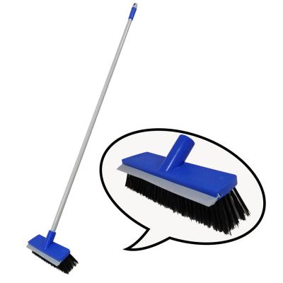 China Eco - Friendly Heavy Duty Garden Hand Tools Brush 2 in1 Floor Super Clean Squeegee for sale