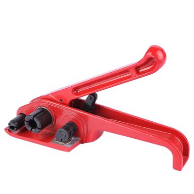 China Food 13-19mm PET/PP Strap Hand Tying Tool Manual Plastic Strapping Tensioner for sale