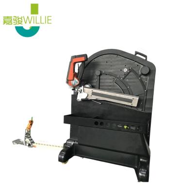 China Ergonomic Movable Food Pallet Strapping System Of High Quality Strap Feeding System for sale