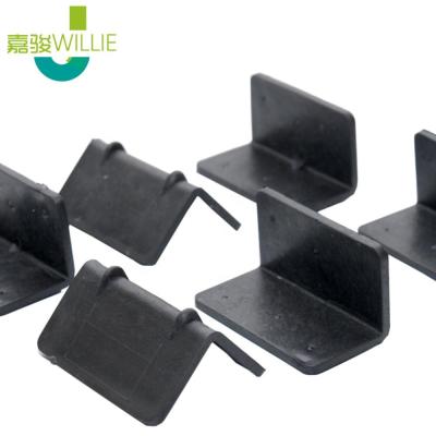 China High quality PE L type 19mm strap pallet corner plastic edge protector for strapping packaging for sale