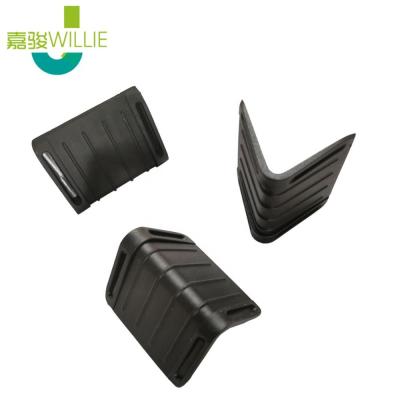 China PE New Products 32mm Plastic Corner Strap Protector For Different Thickness Glass Or Cardboard for sale