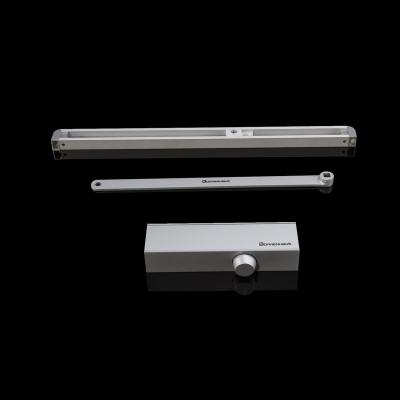 China Euro Style Small Size Modern Square Body Sliding Arm Door Closer D1004H For Door 25-45kg for sale