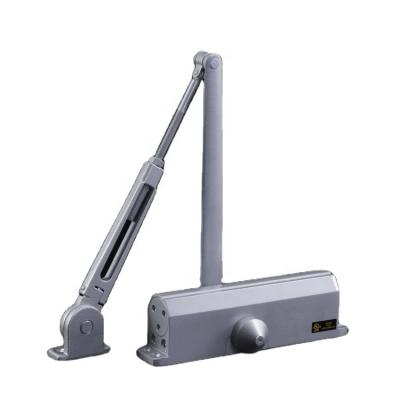 China D4016T Modern Height Adjustable Heavy Duty Door Closer With Catch Open Arm For Metal Door 20-150kg for sale