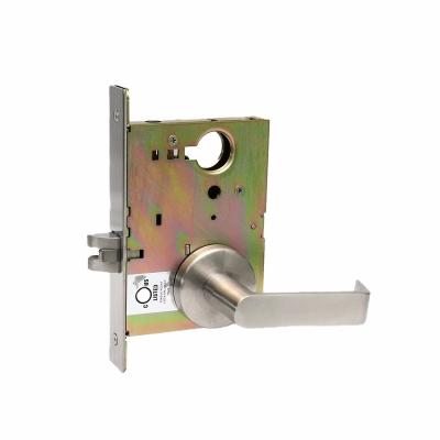 China Commercial ANSI Grade 1 Extra Heavy Duty Mortise Lockset In Pass Function GA8701 Commercial 10 Years Unlocked Without Deadbolt for sale