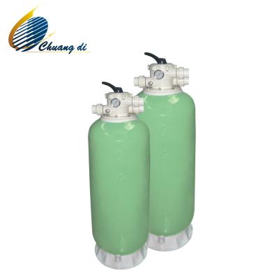 China Hotels Rayken HB Series Deep Bed Fiberglass Swimming Pool Water Sand Filters for sale