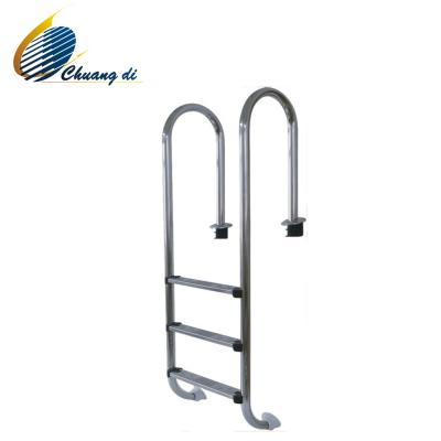 China High Quality SS304 Or SS316 Stainless Steel Pool Ladder With Handrail for sale