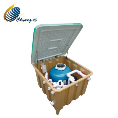 China Swimming Pool Under Ground Compact Filtration System for Water Treatment UR-25 for sale