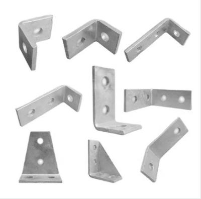 China Matte Stainless Steel Timber Corner Metal Bracket L Shaped Sheet Metal Fabrication for sale