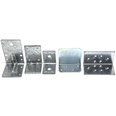 China Custom L-Shaped Carbon Steel Angle Mounting Bracket Sheet Metal Stamping Corner Bracket for sale