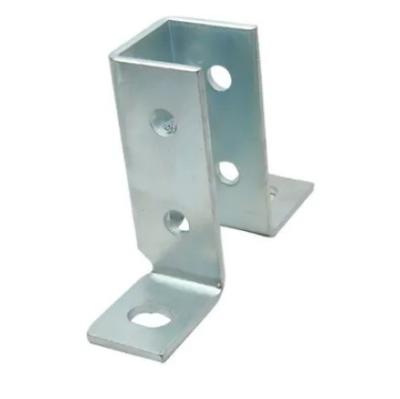 China Wall Mounting Stainless Steel Aluminum Corner Bracket High Strength Custom for sale