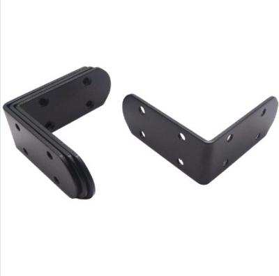 China Customized Sheet Metal Corner Brackets Carbon Steel For Wood Furniture for sale