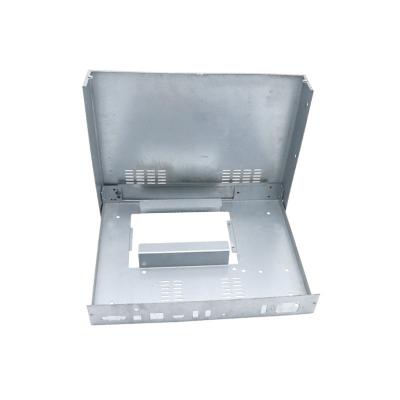 China Gepolijste aluminium allooi plaat metalen PC Case Instrument Case behuizing Laser cut Te koop