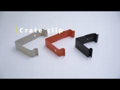 Reusable Carbon Steel Crate Clips