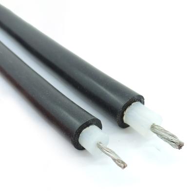 China 150KV DC overhead 2.5mm2 AGG high temperature. Silicone Cable Rubber Thick Insulated High Voltage Cable For Electrical Cable for sale