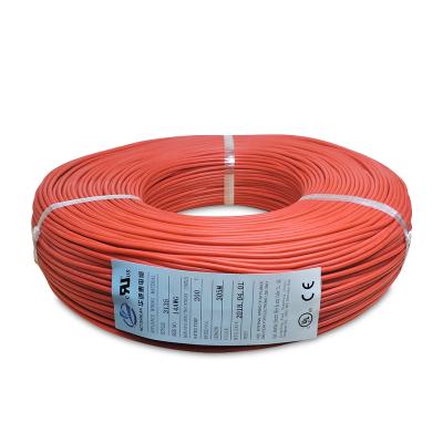 China High and low temperature environment UL 3135 silicone 20AWG wire American standard super soft high temperature resisitant cable for sale