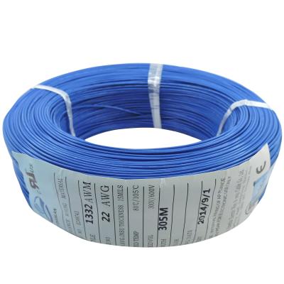 China UL1332 Underground 22AWG Tinned Copper Wire High Temperature And Corrosion Resistant PFA for sale