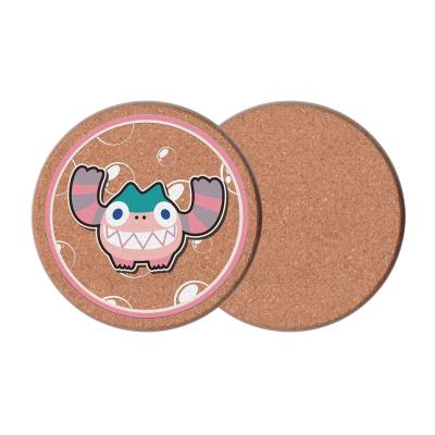 China Sustainable Amazon 2023 Hot Sell Wood Coffee Cork Coaster Drink Cup Mat Placemat Kitchen Accessories for sale