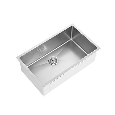 China Without Faucet Custom Apron Stainless Steel Farmhouse Front Sink for sale