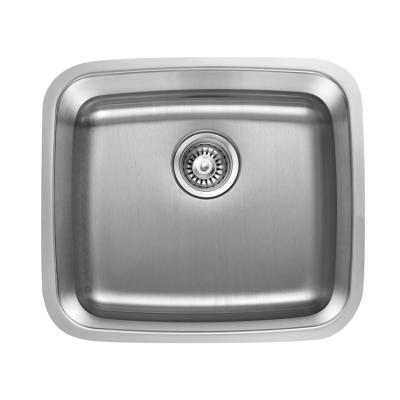 China Modern Kitchen Sink Undermount Stainless Steel Single Bowl for sale