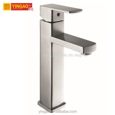 China Contemporary Deck Mounted Single Hole Vessel Basin Faucets / Bathroom Sink Faucets for sale