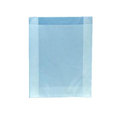 China Small Biodegradable Flat Bottom Mini V-Seal Sticker Paper Bakery Packaging Cookie Sandwich Cookie Sandwich Lunch Bags for sale