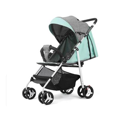 China Cheap Folding Polyester Baby Stroller Parts, Baby Items Newborn Baby Stroller Pram for sale