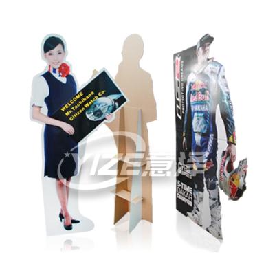 China For Water Bottles China Factory Suppliers PVC Board Display Standee Paper Cardboard Life Size Cutouts for sale