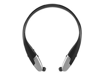 China Retractable Wireless Bluetooth Stereo Headset Neckband Style For Cell Phones for sale